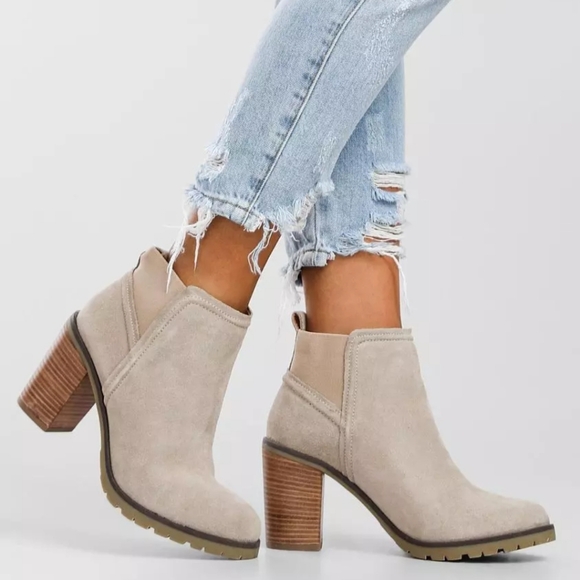 Crevo Charliee Leather Ankle Boot sz 8 - Picture 3 of 5